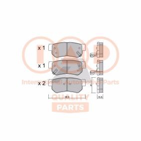 Köp Bromsbelägg av IAP QUALITY PARTS 704-07001P till det låga priset 1800,73 kr