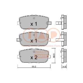 Köp Bromsbelägg av IAP QUALITY PARTS 704-11039P till det låga priset 1748,45 kr