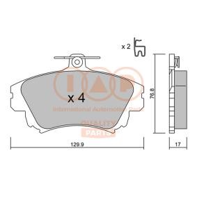 Köp Bromsbelägg av IAP QUALITY PARTS 704-12082P till det låga priset 1720,64 kr