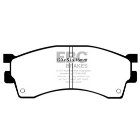 Köp Bromsbelägg av EBC Brakes DP1236 till det låga priset 1610055,94 kr