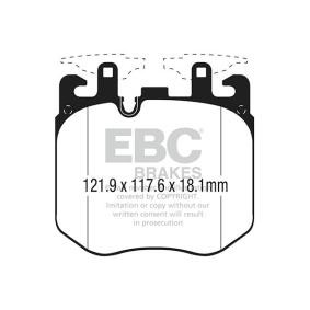 Acquista Kit pastiglie freni da EBC Brakes DP42304R a buon mercato per soli 470,91 €