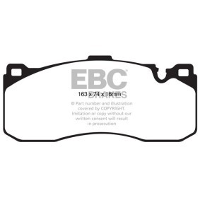 Köp Bromsbelägg av EBC Brakes DP81995RP1 till det låga priset 1604090,38 kr