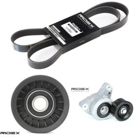Achetez des Jeu de courroies trapézoïdales à nervures RIDEX 542R0474 à prix pour 81,95 €