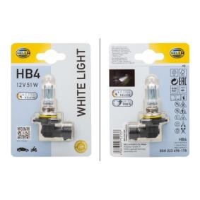 Glühlampe, Nebelscheinwerfer 8GH 223 498-178 VOLKSWAGEN CC von HELLA