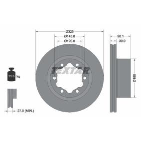 Comprar Disco de freno de TEXTAR 92305803 a bajo precio de 83,75 €
