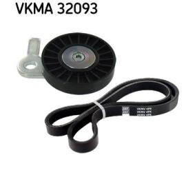 Achetez des Jeu de courroies trapézoïdales à nervures SKF VKMA 32093 à prix pour 47,46 €