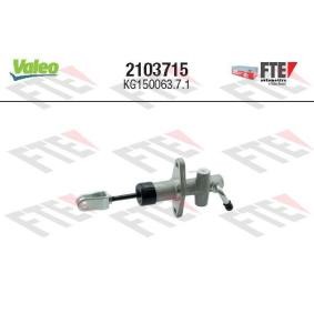 Comprar Cilindro maestro, embrague de FTE 2103715 a bajo precio de 89,41 €