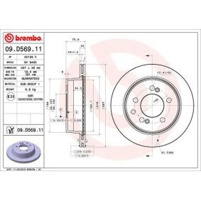 Comprar Disco de freno de BREMBO 09.D569.11 a bajo precio de 66,38 €