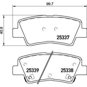 Köp Bromsbelägg av BREMBO P 30 106 till det låga priset 500,85 kr