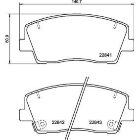 Comprar Juego de pastillas de freno de BREMBO P 30 108 a bajo precio de 104,51 €