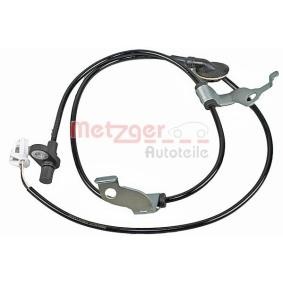 Compre Sensor, rotações da roda da METZGER 09001037 a um preço baixo por 27,68 €