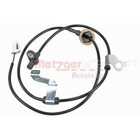 Compre Sensor, rotações da roda da METZGER 09001038 a um preço baixo por 21,88 €