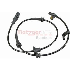 Comprar Sensor ABS de METZGER 0900250 a bajo precio de 24,08 €