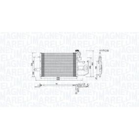 Osta Lauhdutin, ilmastointilaite MAGNETI MARELLI:llä 350203997000 edullisesti hintaan 126,77 €