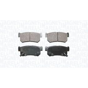 Comprar Juego de pastillas de freno de MAGNETI MARELLI 363916061140 a bajo precio de 37,92 €