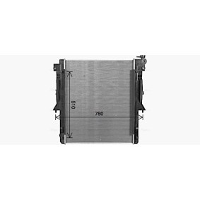 Achetez des Radiateur du moteur AVA COOLING SYSTEMS MT2280 à prix pour 414,68 €
