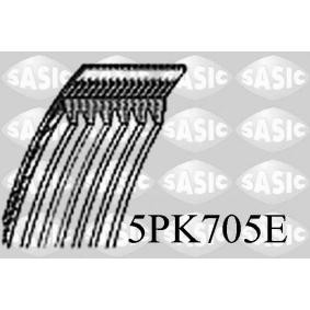Comprar Correa trapecial poli V de SASIC 5PK705E a bajo precio de 9,78 €