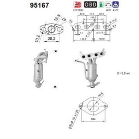 Katalysator 95167