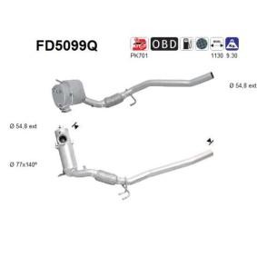Köp Partikelfilter (DPF) av AS FD5099Q till det låga priset 7622,59 kr