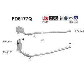 Köp Partikelfilter (DPF) av AS FD5177Q till det låga priset 7396,11 kr