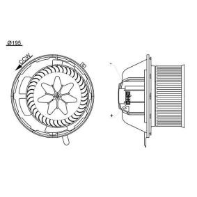 Achetez des Pulseur d'air habitacle MAHLE ORIGINAL AB 194 000S à prix pour 116,79 €