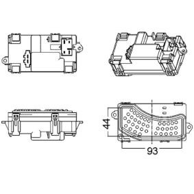 Køb Regulator, kabineventilator af MAHLE ORIGINAL ABR 5 000S til den lave pris 677,74 DKK