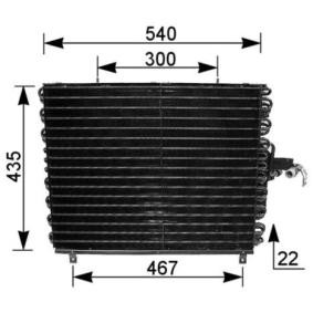 Köp Kondensor, klimatanläggning av MAHLE ORIGINAL AC 166 000S till det låga priset 1855,95 kr