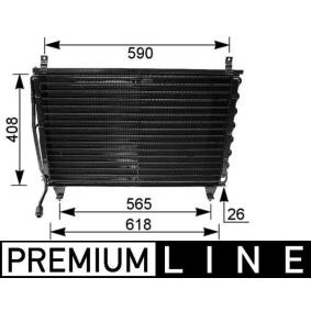 Köp Kondensor, klimatanläggning av MAHLE ORIGINAL AC 167 000P till det låga priset 5596,04 kr