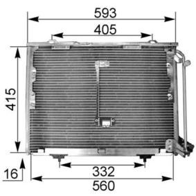 Köp Kondensor, klimatanläggning av MAHLE ORIGINAL AC 168 000P till det låga priset 2628,19 kr