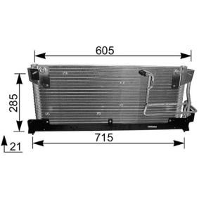 Köp Kondensor, klimatanläggning av MAHLE ORIGINAL AC 214 000S till det låga priset 1197,36 kr