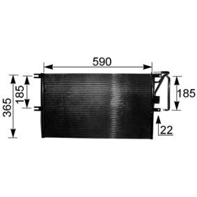 Köp Kondensor, klimatanläggning av MAHLE ORIGINAL AC 225 000S till det låga priset 1311,48 kr
