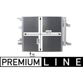 Köp Kondensor, klimatanläggning av MAHLE ORIGINAL AC 268 000P till det låga priset 3561,89 kr