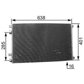 Köp Kondensor, klimatanläggning av MAHLE ORIGINAL AC 360 001S till det låga priset 1104,98 kr