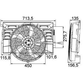 Köp Kondensor, klimatanläggning av MAHLE ORIGINAL AC 397 000P till det låga priset 2064,53 kr