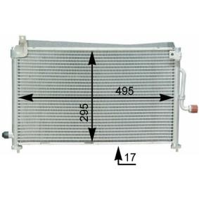 Köp Kondensor, klimatanläggning av MAHLE ORIGINAL AC 416 000S till det låga priset 1067,40 kr