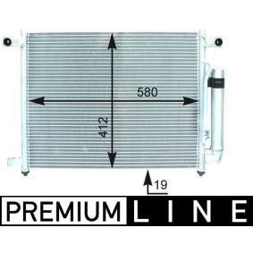 Köp Kondensor, klimatanläggning av MAHLE ORIGINAL AC 428 000P till det låga priset 1833,63 kr