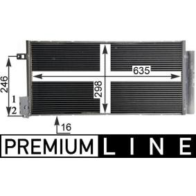 Achetez des Condenseur, climatisation MAHLE ORIGINAL AC 505 000P à prix pour 205,51 €