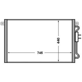 Achetez des Condenseur, climatisation MAHLE ORIGINAL AC 513 000S à prix pour 290,06 €