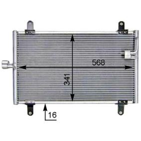 Köp Kondensor, klimatanläggning av MAHLE ORIGINAL AC 514 000S till det låga priset 1325,84 kr