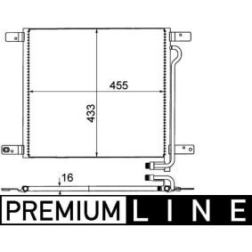 Klimakondensator von MAHLE ORIGINAL AC 521 000P