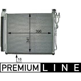 Köp Kondensor, klimatanläggning av MAHLE ORIGINAL AC 591 000P till det låga priset 1522,64 kr