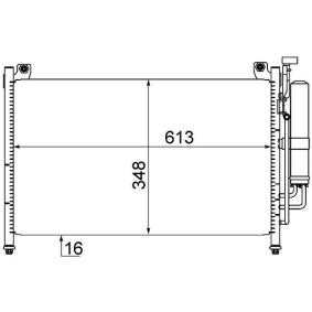Klimakondensator von MAHLE ORIGINAL AC 609 000S