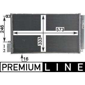 Köp Kondensor, klimatanläggning av MAHLE ORIGINAL AC 633 000P till det låga priset 2833,23 kr