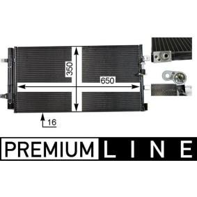 Köp Kondensor, klimatanläggning av MAHLE ORIGINAL AC 738 000P till det låga priset 3183,57 kr