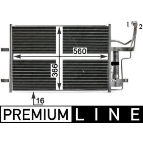 Klimakondensator von MAHLE ORIGINAL AC 791 000P