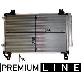 Köp Kondensor, klimatanläggning av MAHLE ORIGINAL AC 800 000P till det låga priset 1876,37 kr