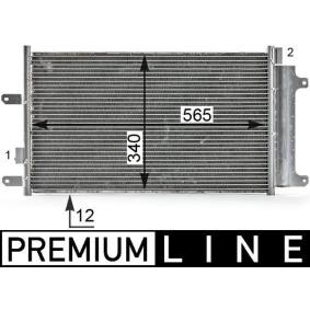 Köp Kondensor, klimatanläggning av MAHLE ORIGINAL AC 808 000P till det låga priset 1703,66 kr