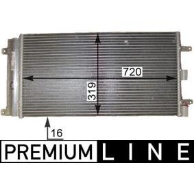 Köp Kondensor, klimatanläggning av MAHLE ORIGINAL AC 830 000P till det låga priset 1321,09 kr