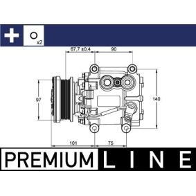 Köp AC-kompressor av MAHLE ORIGINAL ACP 1099 000P till det låga priset 3821,17 kr