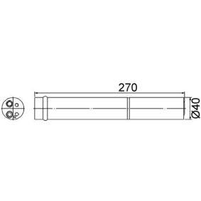 Köp AC-torkfilter av MAHLE ORIGINAL AD 96 000S till det låga priset 279,06 kr